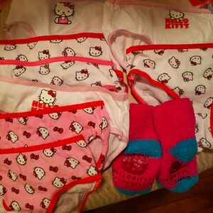 Girls Hello Kitty underwear size 6